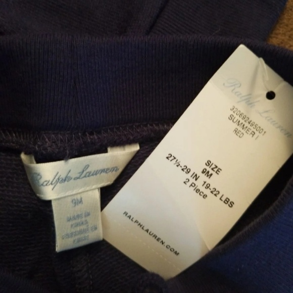 Polo Ralph Lauren Infant Sweatsuit Set - Picture 4 of 6